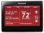 Honeywell wi-fi enabled thermostat